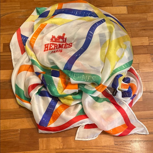 Multicolor Silk Scarf - Picture 1 of 6